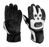GUANTES DE PIEL CON PROTECCIONES PARA NIÑOS