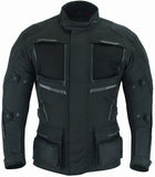 REF:TITAN NEGRA 4SEASON MANCHAQUETA DE MOTO CUATRO ESTACIONES ( 4SEASON ) TRICAPA TIPO 3/4