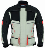REF:TITAN ROJO 4SEASONCHAQUETA DE MOTO CUATRO ESTACIONES ( 4SEASON ) TRICAPA TIPO 3/4