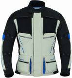 REF:TITAN AZUL 4SEASONCHAQUETA DE MOTO CUATRO ESTACIONES ( 4SEASON ) TRICAPA TIPO 3/4