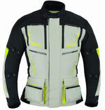 REF:TITAN FLUOR 4SEASONCHAQUETA DE MOTO CUATRO ESTACIONES ( 4SEASON ) TRICAPA TIPO 3/4