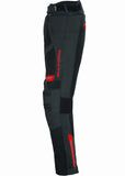PANTALON DE MOTO PERFORADO DE VERANO UNISEX CON FORRO IMPERMEABLE EXTRAIBLE Y PROTECCIONES CE (2)