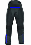 PANTALON DE MOTO PERFORADO DE VERANO UNISEX CON FORRO IMPERMEABLE EXTRAIBLE Y PROTECCIONES CE (3)
