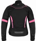 REF:Diana Fucsia Rosa MujerCHAQUETA DE VERANO MUJER CON PROTECCIONES C.E. Y FORRO IMPERMEABLE EXTRAIBLE