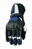 GUANTES DE MOTO EN PIEL ANILINA CON PROTECCIONES CARBONO Y ACERO INOXIDABLE (1)