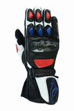 GUANTES DE MOTO EN PIEL ANILINA CON PROTECCIONES CARBONO Y ACERO INOXIDABLE (3)