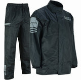 TRAJE DE LLUVIA, CHAQUETA Y PANTALON, CHUBASQUERO IMPERMEABLE DE MOTO (2)