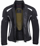 CHAQUETA DE MOTO PARA VERANO DE CHICAS CON PROTECCIONES C.E.