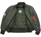 CAZADORA DE MOTO BOMBER EN 100% NAYLON UNISEX, IMPERMEABLE TRANSPIRABLE Y TÉRMICO CON PROTECTORES C.E. EN 1621 NIVEL 2