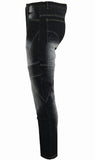 PANTALÓN VAQUERO TEJANO UNISEX DE KEVLAR CON PROTECCIONES C.E. Y ZONAS ELÁSTICAS (1)