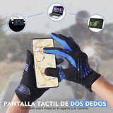 GUANTES DE MOTO LIGEROS CONFECCIONADOS EN TEJIDO TRANSPIRABLE Y RESISTENTE CON PROTECCIONES PARA VERANO (1)
