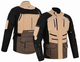 CHAQUETA DE MOTO TEXTIL ADVENTURE / TOURING 3/4 ALL SEASON � C.E. HOMOLOGADA (3)