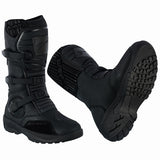BOTAS DE MOTO ADVENTURE / TOURING DE CAÑA ALTA EN PIEL BOVINA CON PROTECTORES PU Y HOMOLOGACIÓN C.E. EPI
