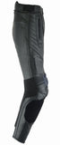 PANTALÓN DE CUERO CON TITANIO Y PROTECCIONES PARA MOTEROS