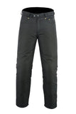 PANTALÓN VAQUERO ESTILO TEJANO DE MOTO EN CORDURA IMPERMEABLE CON PROTECCIONES