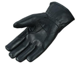 GUANTES DE VERANO PERFORADOS EN PIEL ANILINA CON PROTECCIONES