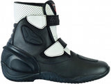 BOTAS DE MOTO EN PIEL DE CAÑA CORTA PARA MOTORISTAS, UNISEX