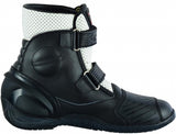 BOTAS DE MOTO EN PIEL DE CAÑA CORTA PARA MOTORISTAS, UNISEX