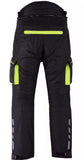 PANTALON DE MOTO EN CORDURA IMPERMEABLE, CORTAVIENTO Y PROTECCIONES CE