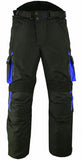 PANTALON DE MOTO EN CORDURA IMPERMEABLE, CORTAVIENTO Y PROTECCIONES CE (2)