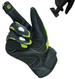 GUANTES DE VERANO PARA MOTORISTAS EN PIEL, MALLA Y FIBRA DE CARBONO (5)