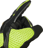 GUANTES DE VERANO PARA MOTORISTAS EN PIEL, MALLA Y FIBRA DE CARBONO (5)
