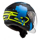 OF573 TWISTER II XOVER MATT TITANIUM BLACK BLUE