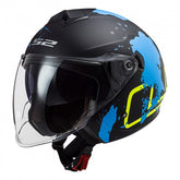 OF573 TWISTER II XOVER MATT TITANIUM BLACK BLUE