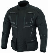 REF:TITAN NEGRA 4SEASON MANCHAQUETA DE MOTO CUATRO ESTACIONES ( 4SEASON ) TRICAPA TIPO 3/4