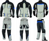 TRAJE DE MOTO 4 ESTACIONES DE DOS PIEZAS, CHAQUETA Y PANTALÓN TRICAPA (1)