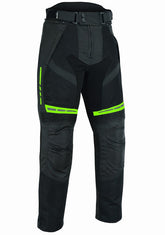 PANTALON DE MOTO PERFORADO DE VERANO UNISEX CON FORRO IMPERMEABLE EXTRAIBLE Y PROTECCIONES CE (1)