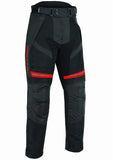 PANTALON DE MOTO PERFORADO DE VERANO UNISEX CON FORRO IMPERMEABLE EXTRAIBLE Y PROTECCIONES CE (2)