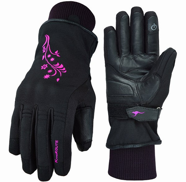 GUANTES DE MOTO PARA CHICAS DE INVIERNO, TÉRMICOS Y IMPERMEABLES (3)