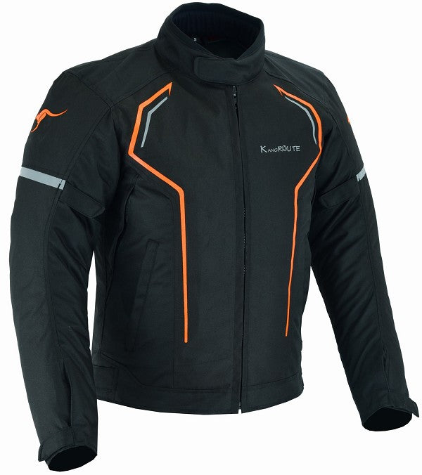 REF:VENUS NARANJA NEGROGoyamoto, Motorcycle,Chaquetas de moto, Chaquetas de piel,