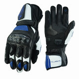 GUANTES DE MOTO EN PIEL ANILINA CON PROTECCIONES CARBONO Y ACERO INOXIDABLE (1)