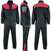 TRAJE DE LLUVIA, CHAQUETA Y PANTALON, CHUBASQUERO IMPERMEABLE DE MOTO (1)