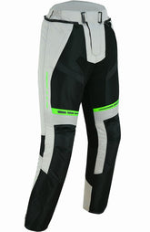 PANTALON DE MOTO PERFORADO DE VERANO CON FORRO IMPERMEABLE EXTRAIBLE, UNISEX Y PROTECCIONES C.E. (1)