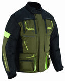 CHAQUETA DE MOTO CUATRO ESTACIONES ( 4SEASON ) TRICAPA TIPO 3/4