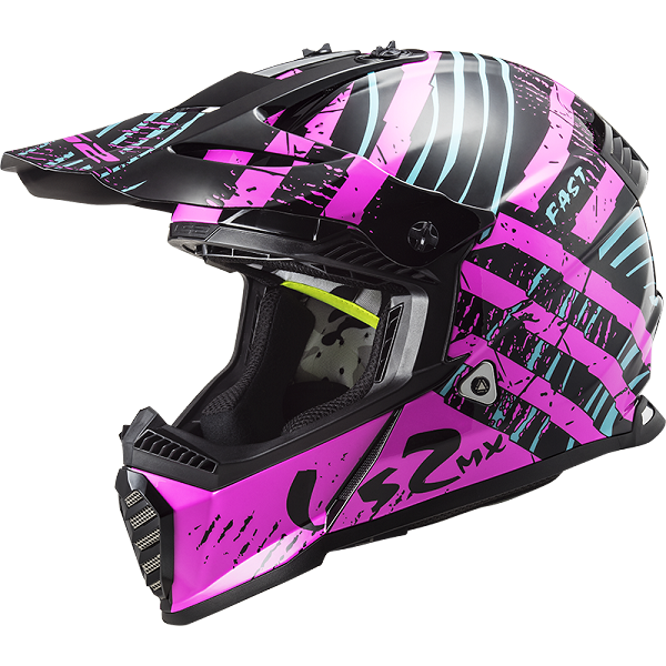 REF:MX437 FAST EVO VERVE BLACK FLUO PINKMX437 FAST EVO VERVE BLACK FLUO PINK