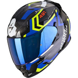 REF:SCORPION EXO-491 SPIN BLACK-BLUE-NEON YELLOWSCORPION EXO-491 SPIN BLACK-BLUE-NEON YELLOW