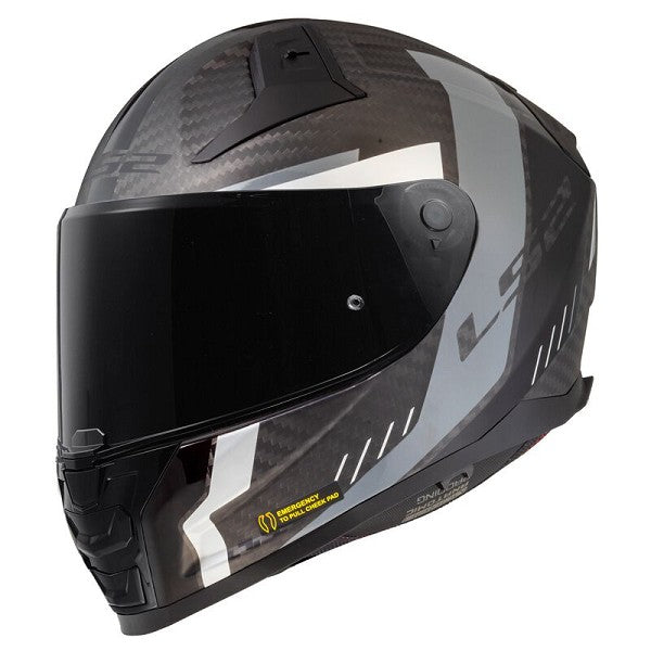 REF:FF811 VECTOR II CARBONO GRID MATT BLACK GRAYCASCO LS2 FF811 VECTOR II CARBONO GRID MATT BLACK GRAY