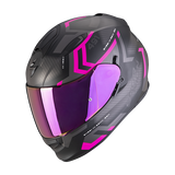 REF:SCORPION EXO-491 SPIN MATT BLACK PINKSCORPION EXO-491 SPIN MATT BLACK PINK