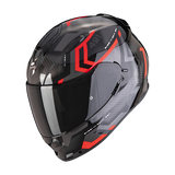 SCORPION EXO-491 SPIN BLACK RED