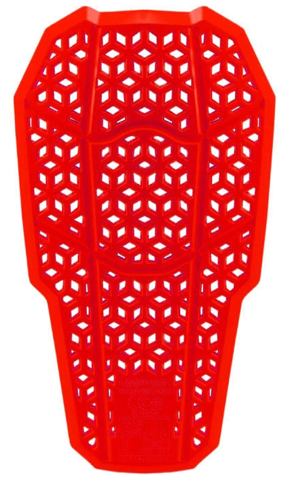 PROTECTOR DE ESPALDA FLEXIBLE Y TRANSPIRABLE DE GEL (NIVEL: 2 Homologadas por CE, EN1621-2)