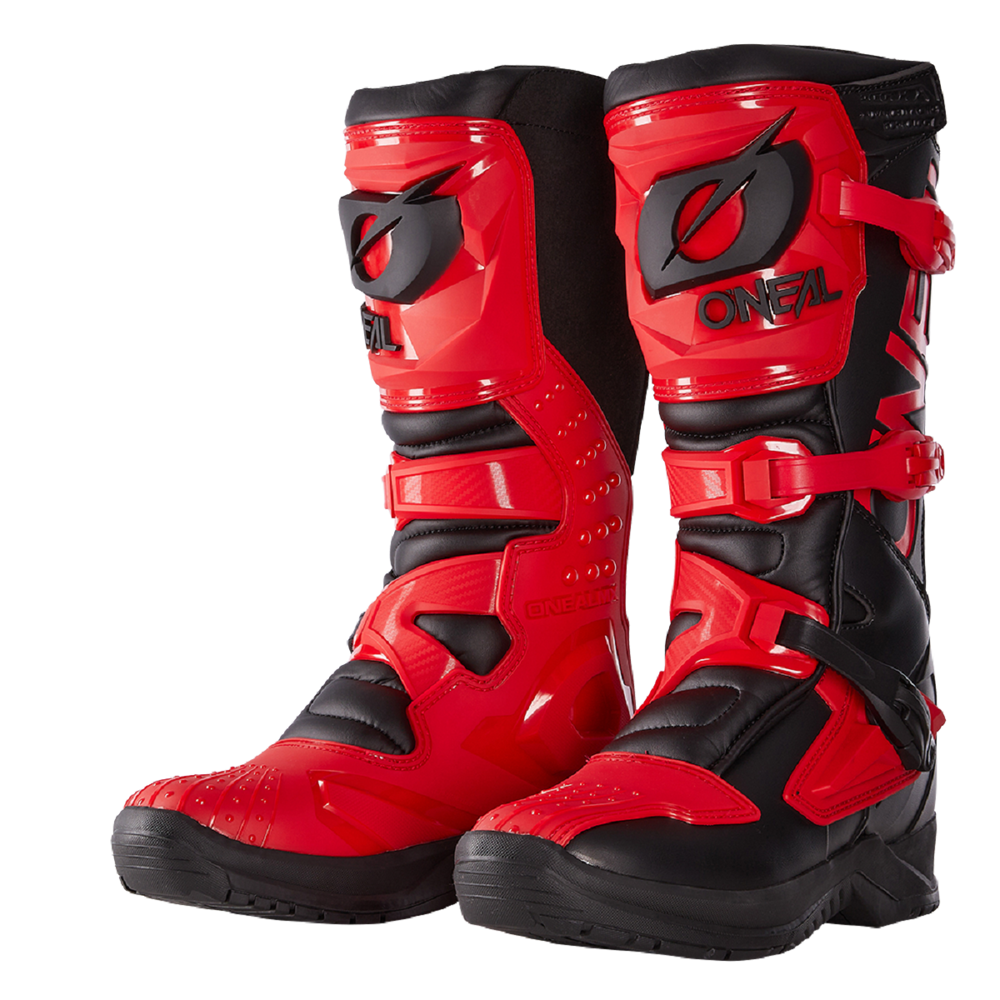 BOTA ONEAL RSX BOOT BLACK-RED (ROJA)