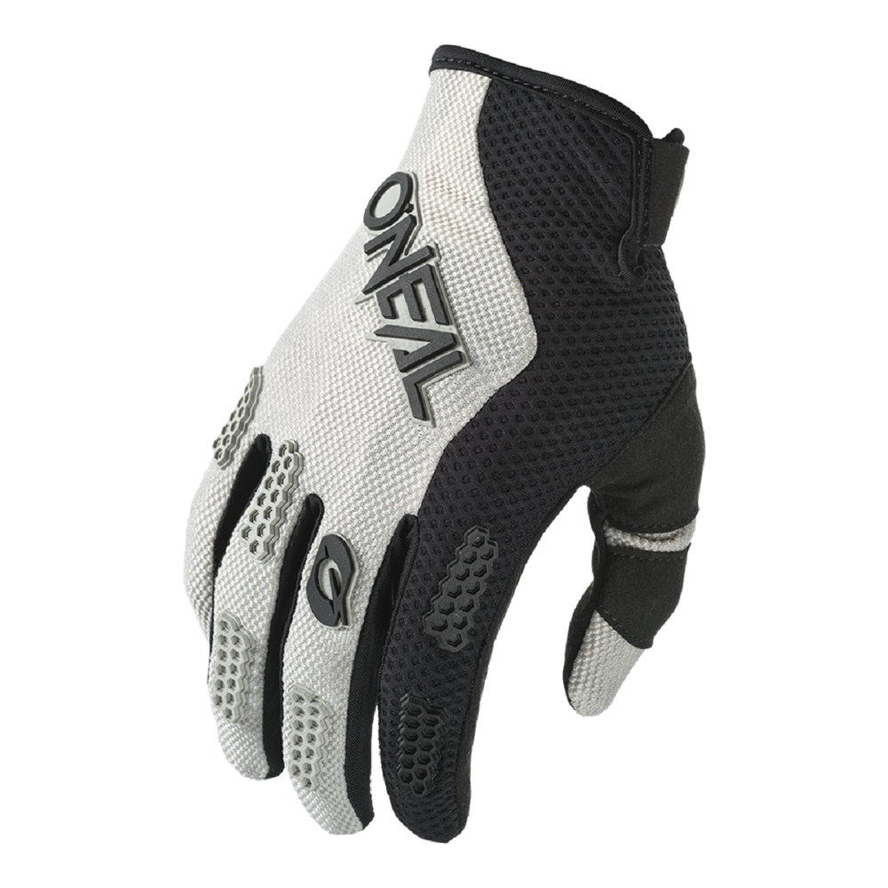GUANTES ONEAL ELEMENT RACEWEAR BLACK/GRAY (GRIS)