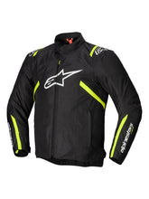 CHAQUETA ALPINESTARS T-SPS V2 WP BLACK / WHITE / YELLOW FLUO