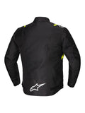 CHAQUETA ALPINESTARS T-SPS V2 WP BLACK / WHITE / YELLOW FLUO
