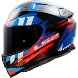REF:LS2 FF811 VECTOR II TANTIC Gloss Red Blue CARBONOLS2 FF811 VECTOR II TANTIC Gloss Red Blue CARBONO