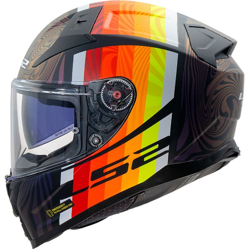 REF:LS2 FF811 VECTOR II FREEDOM Matt Black Chameleon FIBRA DE VIDRIOLS2 FF811 VECTOR II FREEDOM Matt Black Chameleon